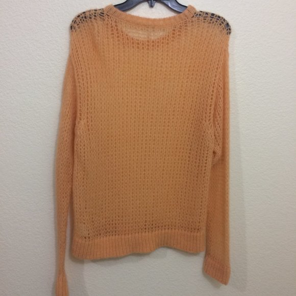 Free People Womens Small Lightweight Sweater Holey - Picture 6 of 11